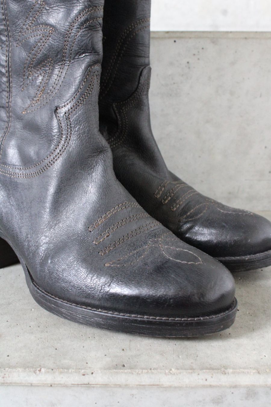 Sendra Scarpe da donna: Leather Cowboy Boots – Usato da St. Gallen venduto da look-twice 6