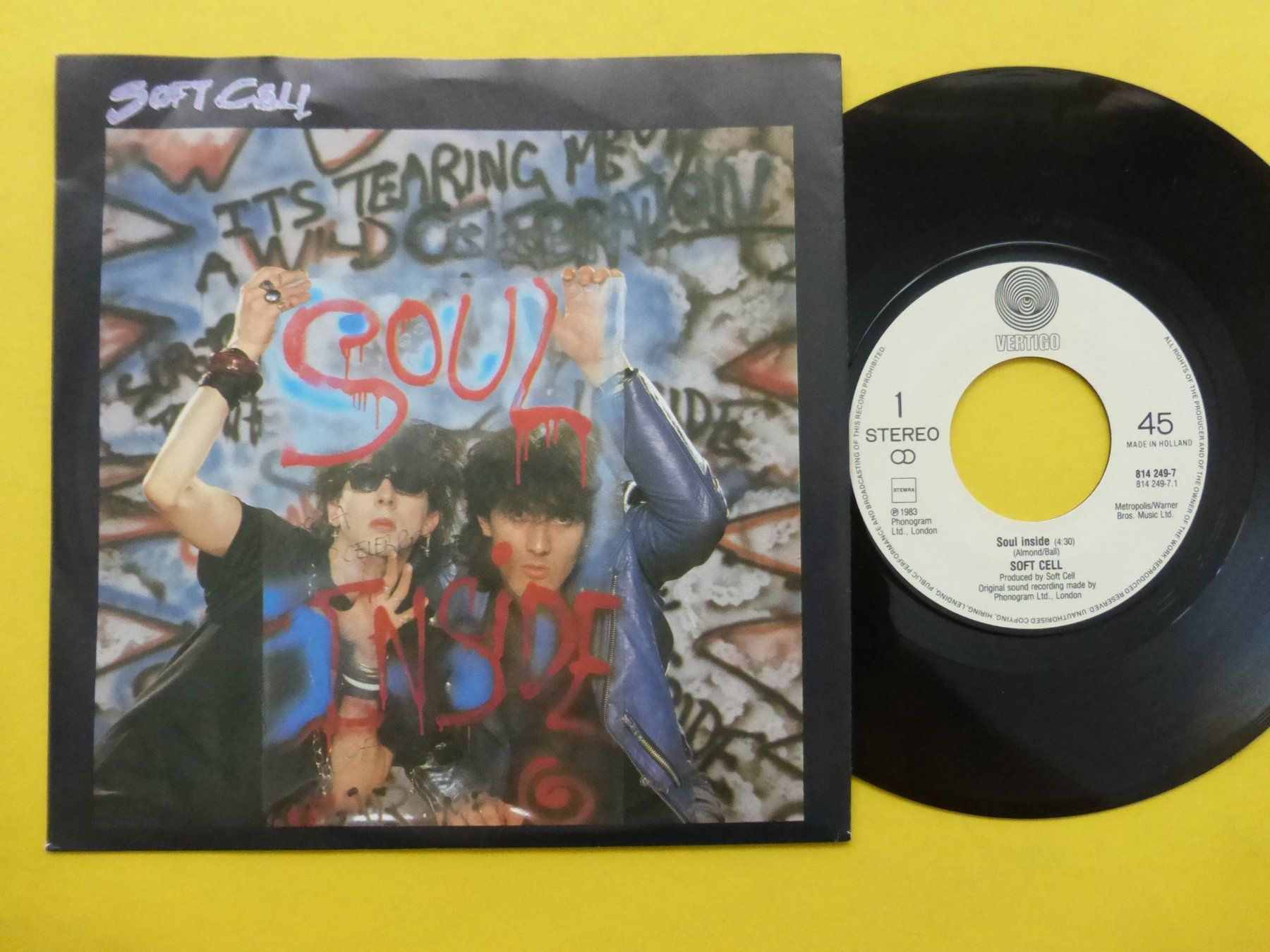 Vinyles: Soft Cell – Soul Inside – D'occasion à Zürich par Swiss57