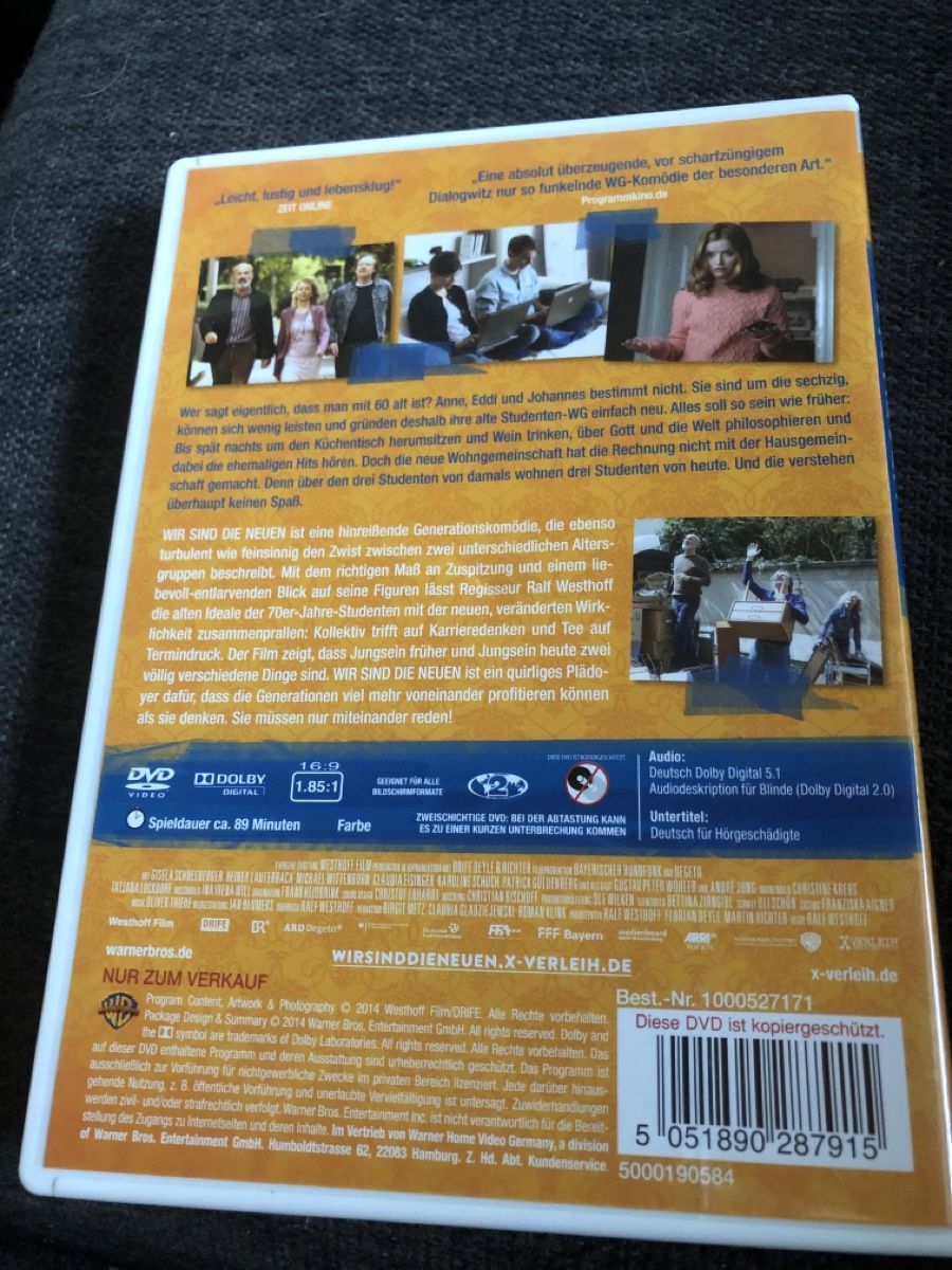 Tutti i DVDs: DVD, WIR SIND DIE NEUEN – Usato da Balsthal venduto da Katzenfan99 1