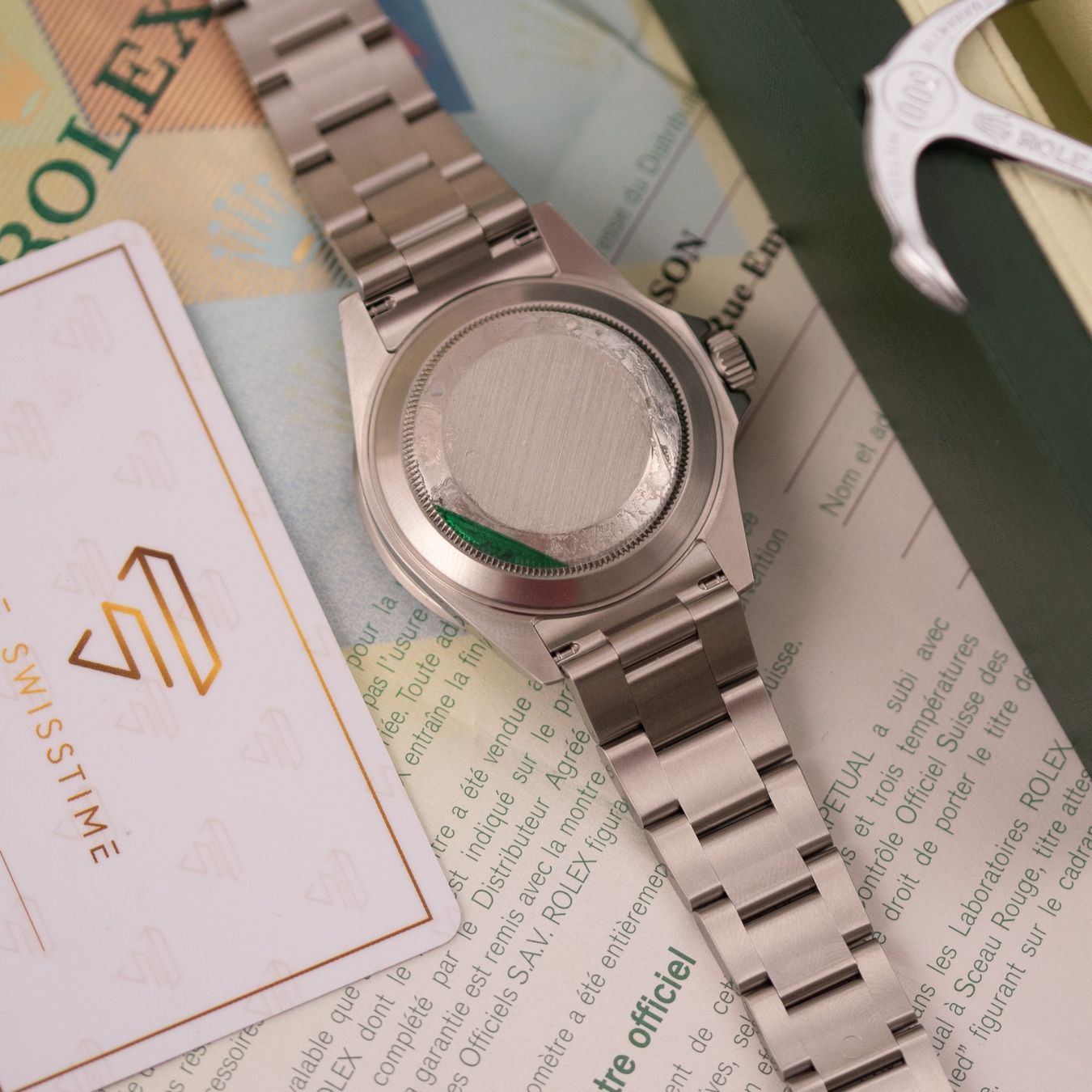 Rolex Orologi: Rolex Submariner "Kermit"/ 16610LV / 2005 / Full Set – Usato da Luzern venduto da PrimeSwissTime 7
