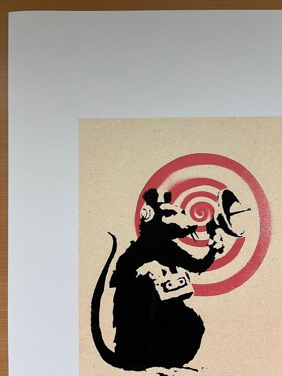 Foto & Immagini: Banksy « Radar Rat » XL VERSION – Nuovo (secondo la descrizione) da Zürich venduto da sppeidkryo 3