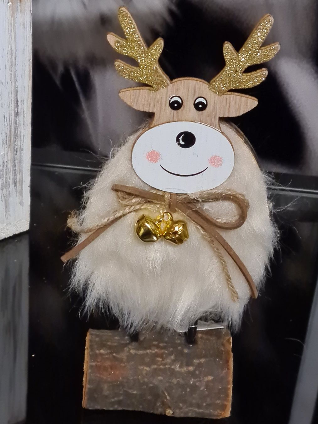 Tutte le decorazioni: Weihnachts Deko Holz /Fell – Nuovo (secondo la descrizione) da Amriswil venduto da kleindeko