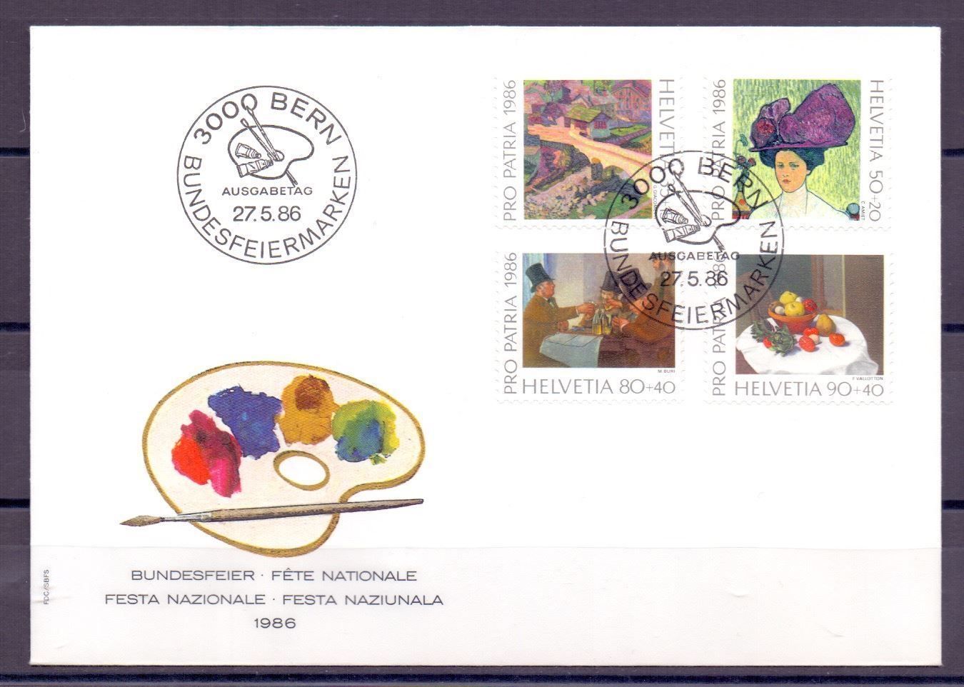 Tutti i francobolli: CH FDC Pro Patria Satz 1986 – Nuovo e nell'imballaggio originale da Koblenz venduto da Markenhimmel