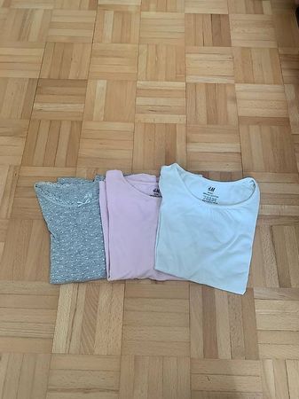 Kinder Langarm T-Shirts 122/128