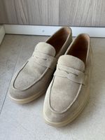 Fusaro Herren Loafers, Gr. 42, Beige, Top Zustand!