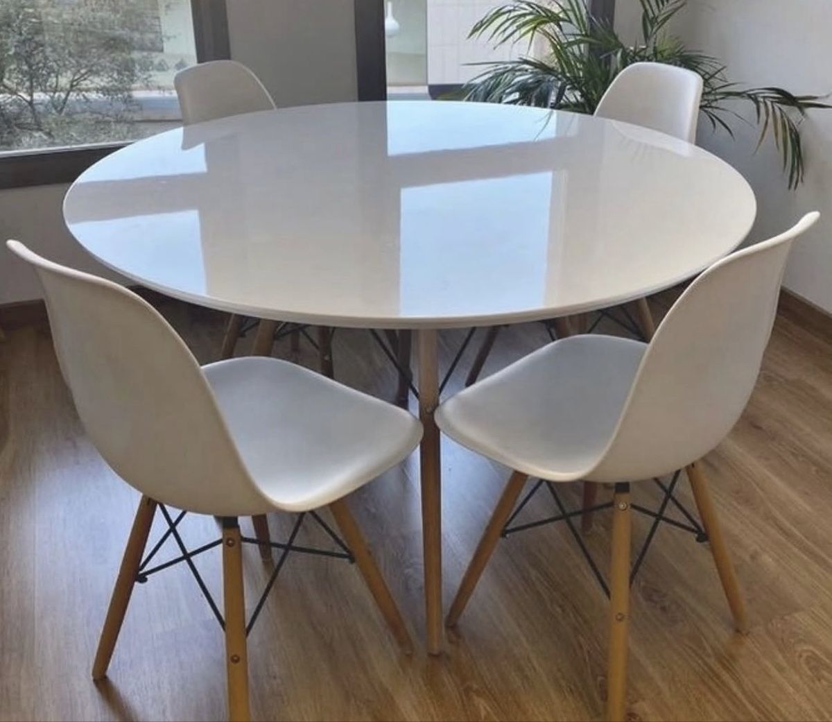 Sedie: Chaises blanches style scandinave - Lot de 4,6,8 ou 12 – Usato da Matran venduto da jcjaton 4
