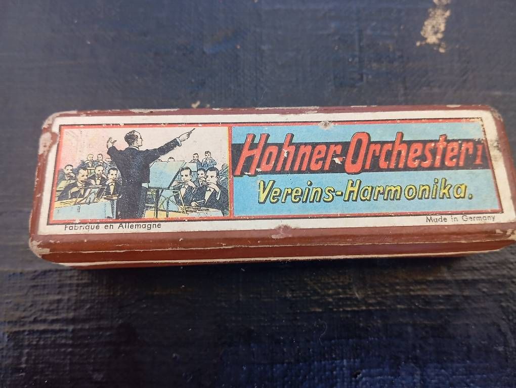 Hohner Strumenti musicali: Hohner Vereins-Harmonika mit Box gebraucht – Usato da Basel venduto da Petergunn 3