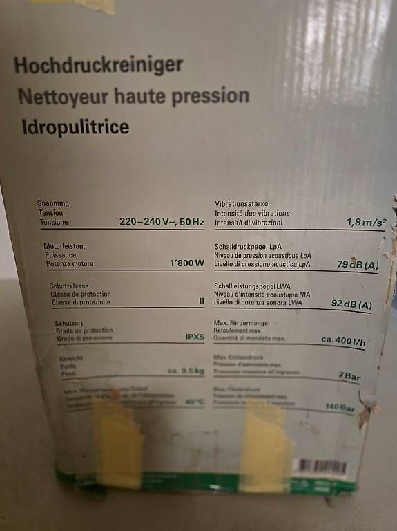 Idropulitrici ad alta pressione: Nettoyeur haute pression – Usato da Lonay venduto da ste_7ctm 2
