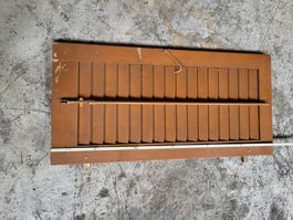 Fensterladen Holzladen Jalousie aus Holz