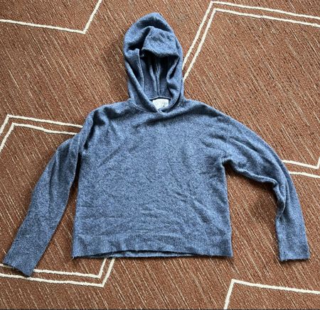 Zara Kapuzenpullover blau Grösse 164 gebrauchter Zustand