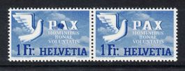 1945 PAX 1Fr. Nr.270 mit markanter ABART, "Fleck im A"