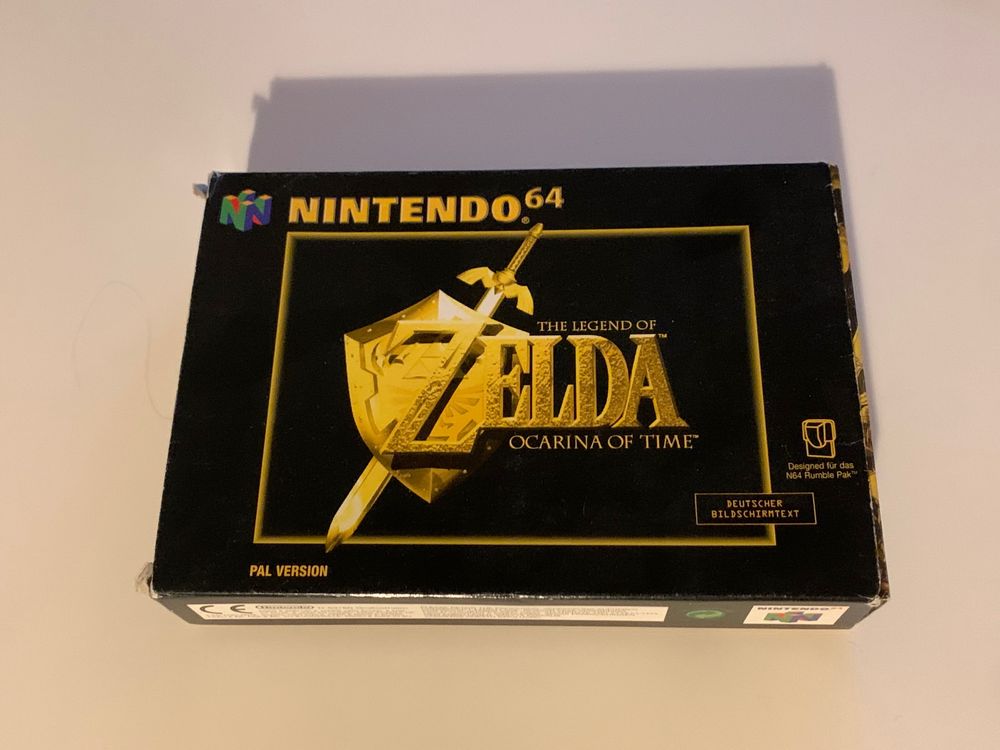 The Legend Of Zelda Ocarina of Time Deutsch NINTENDO 64 Kaufen auf