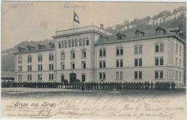 AG 137 Brugg Kaserne 1902 «Eidgenössisches Kriegs-Komm.»
