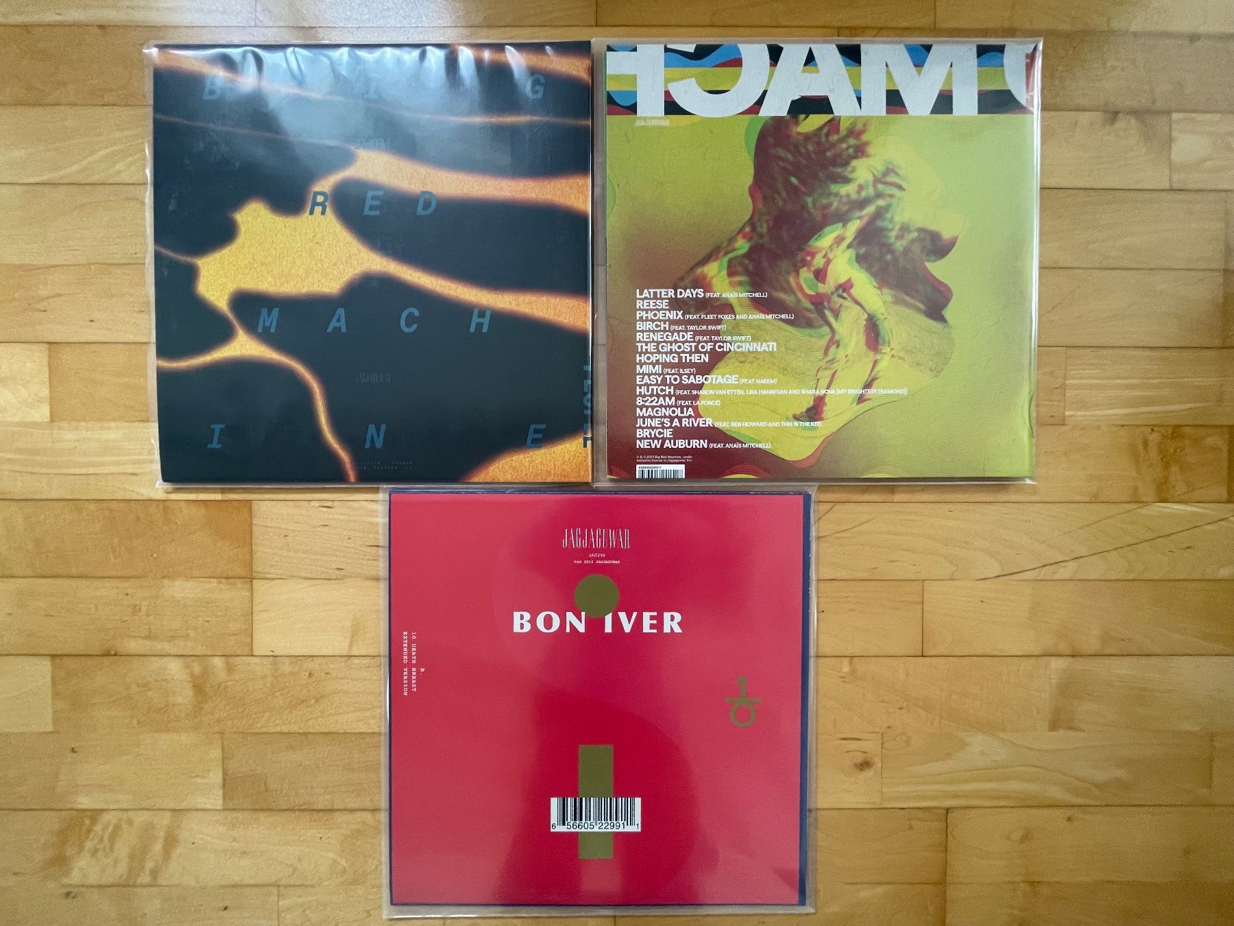Schallplatten: Big Red Machine und Bon Iver - Vinyl -> NM! – Gebraucht aus Bischofszell von Mihigaudioest 1
