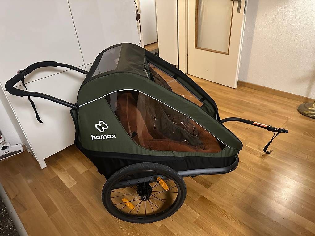 Rimorchi: HAMAX Kinder Veloanhänger – Nuovo e nell'imballaggio originale da Langnau am Albis venduto da max081 3