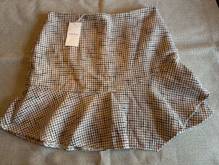 KOOKAI Tweed Minirock Gr. 42 – NEU mit Etikett – NP 119 CHF