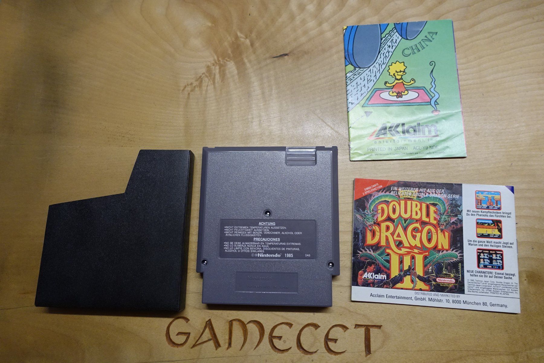 Nintendo Giochi: The Simpsons: Bart vs. the World NES Nintendo – Usato da Steinach venduto da Gamecet 9