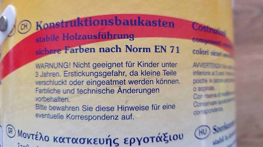 Kit di costruzioni: Konstruktionsbaukasten – Usato da Wallenwil venduto da Britishbulldog 1