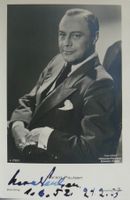 Harald Paulsen (1895-1954) Schauspieler - Autogramm