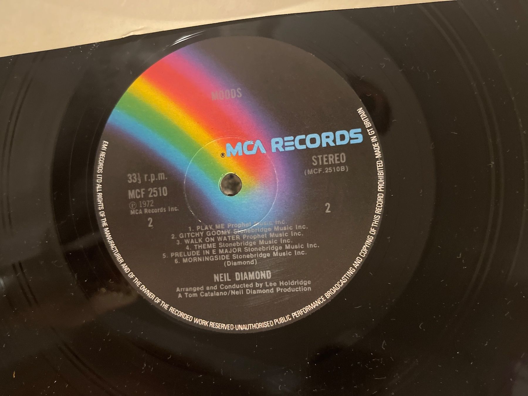 Dischi in vinile: S647 Neil Diamond - Moods – Usato da Frutigen venduto da Philippe_jsp 2