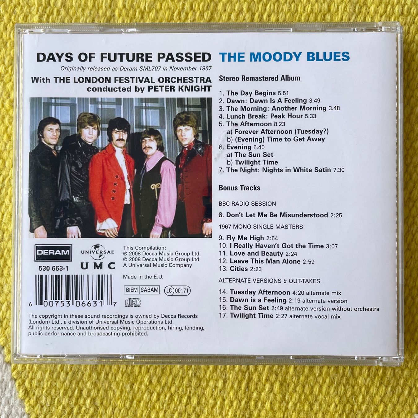 CD: MOODY BLUES-DAYS OF FUTURE PASSED – Usato da Rorschacherberg venduto da CD-Roli 1