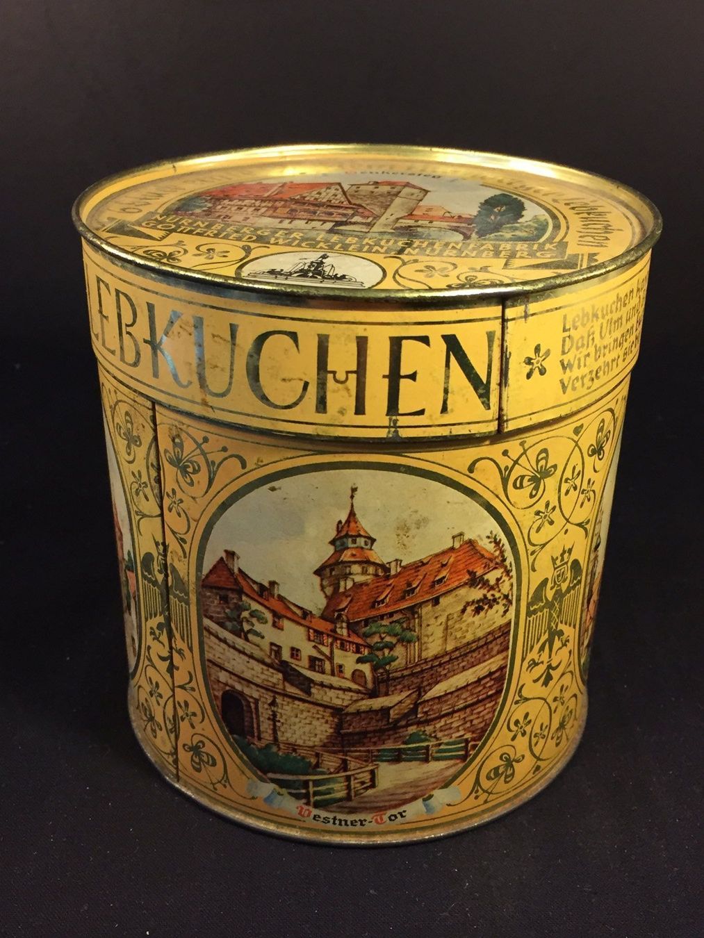 Barattoli: Vintage Blechdose – Usato da Schaffhausen venduto da vintageville 2