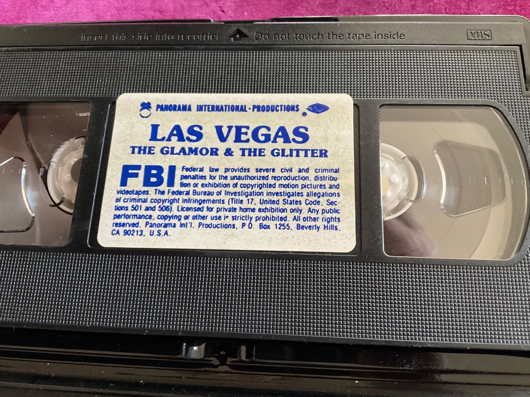 Tutti i VHS: VHS Las Vegas engl. – Usato da Biel/Bienne venduto da heygio 1