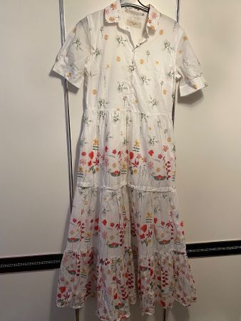 Maxi kleid von MaxMara gr.42 100% Baumwolle