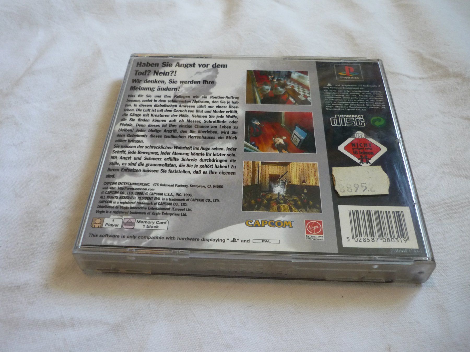 Sony Giochi: Videospiel - PS1 Playstation - Resident Evil 1 – Usato da Beringen venduto da zzRegal 2
