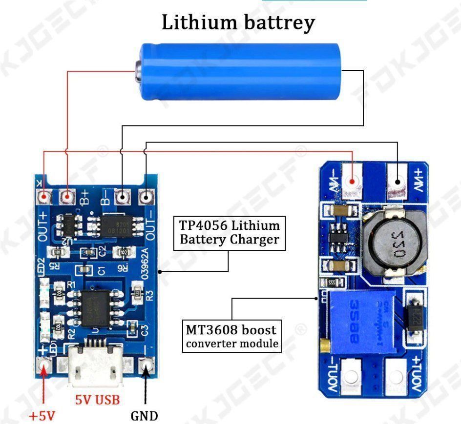 Caricabatterie: USB Ladegerät Modul 1S Micro USB Arduino und DIY – Nuovo e nell'imballaggio originale da Gebenstorf venduto da RetroFuture 4