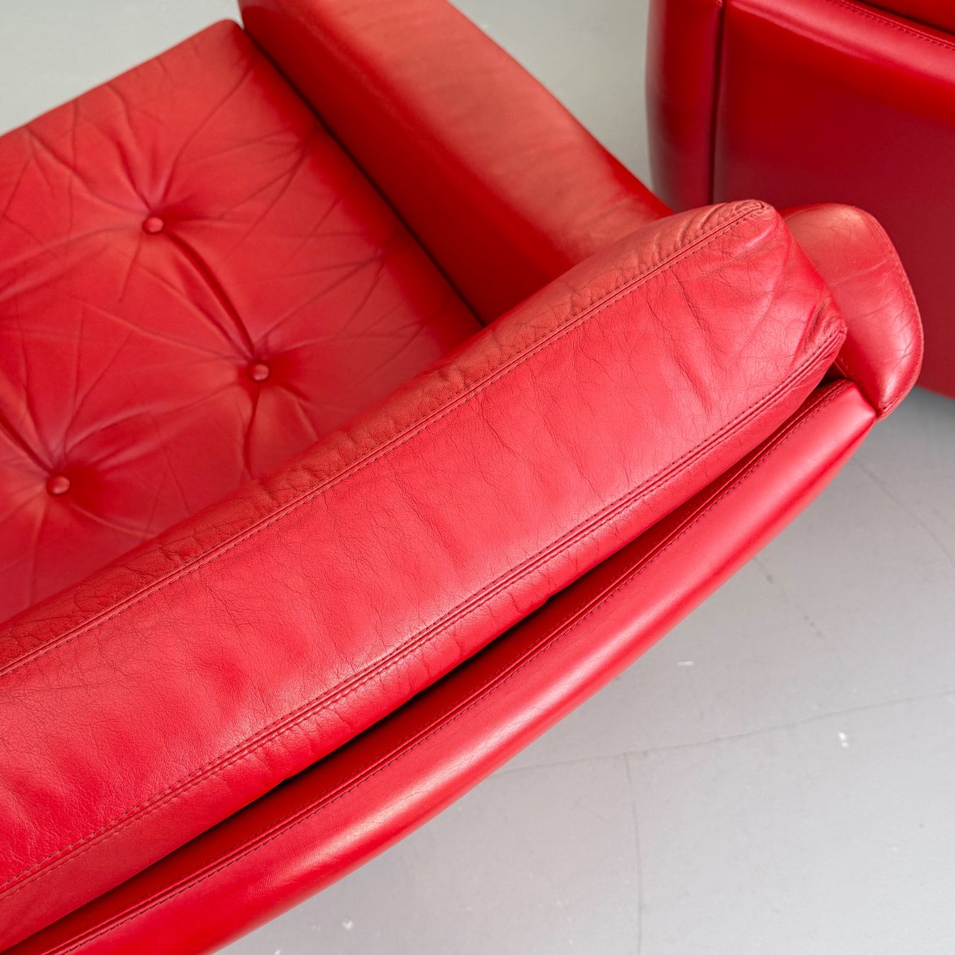Sessel: Rollende Vintage Leder Sessel – Gebraucht aus Uetikon am See von StudioVintage 8