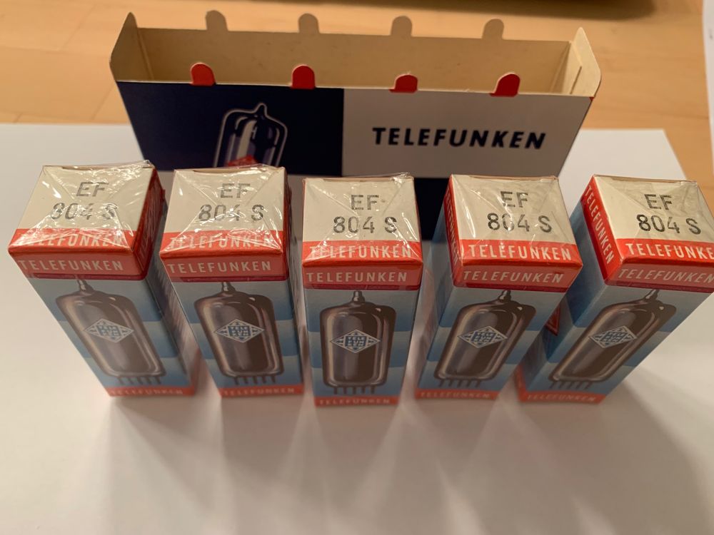 Tube Philips EF184 - Neuf En Boîte - Pentode Radio Vintage