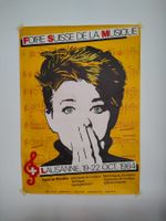 Poster Foire Suisse de la Musique 1984