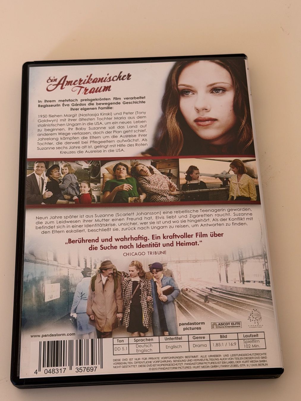 Tutti i DVDs: Ein Amerikanischer Traum DVD – Usato da Altstätten SG venduto da sheamus 1