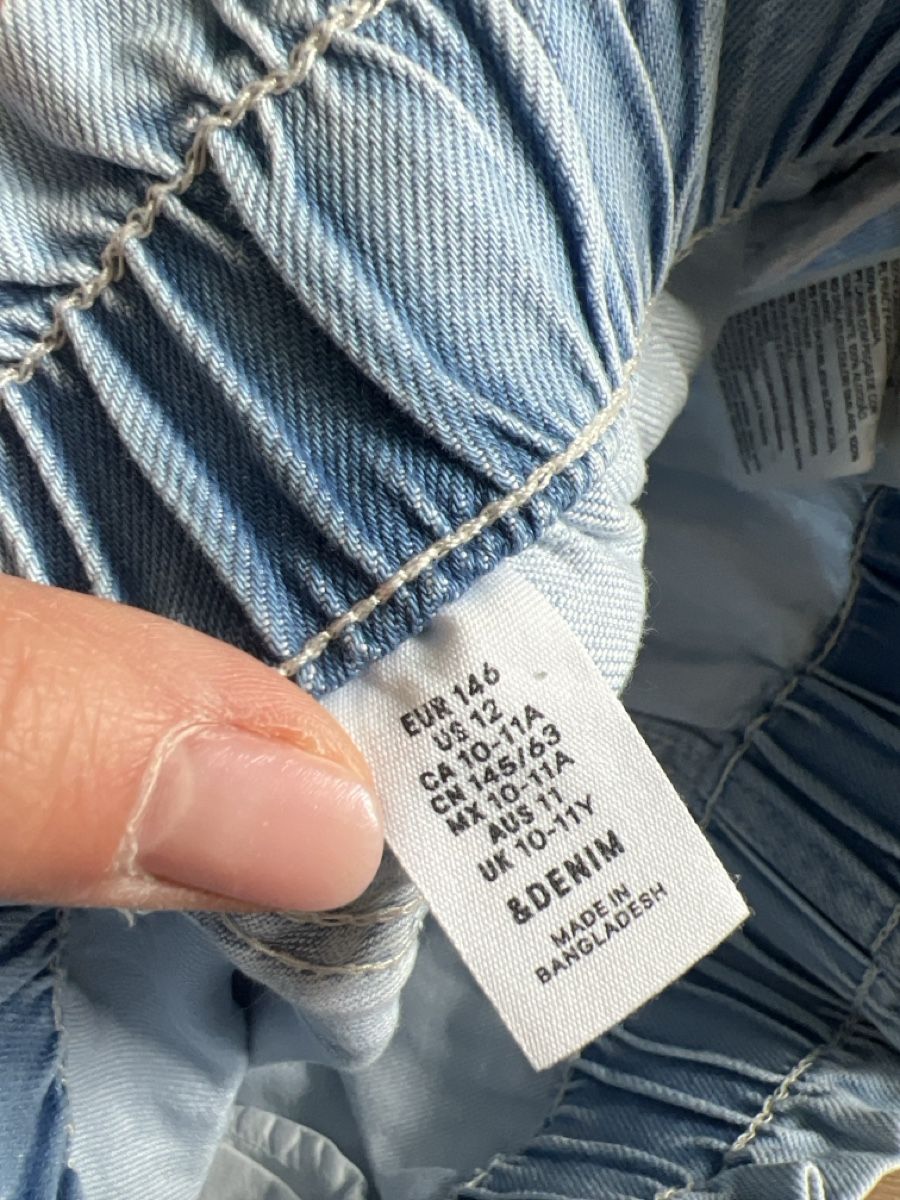H&M Pantaloni: Leichte Sommer Shorts mit Gürtel Gr. 146 – Nuovo (secondo la descrizione) da Horw venduto da Lela_01 2