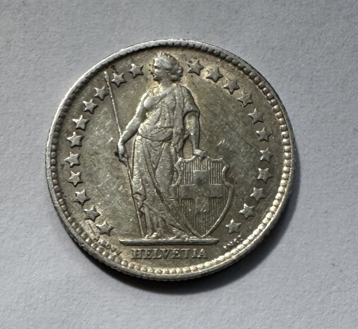 Toutes les monnaies: 1898 50 Rappen vz+ – D'occasion à Kirchberg SG par Zenhad69 1