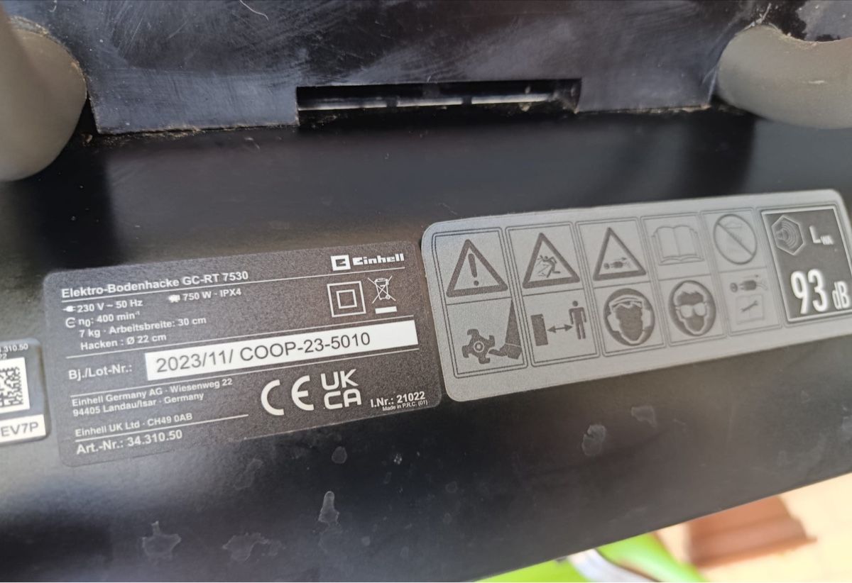 Einhell Toutes les machines: Einhell Elektro Bodenhacke – D'occasion à Büetigen par Cwuehlmaus 3