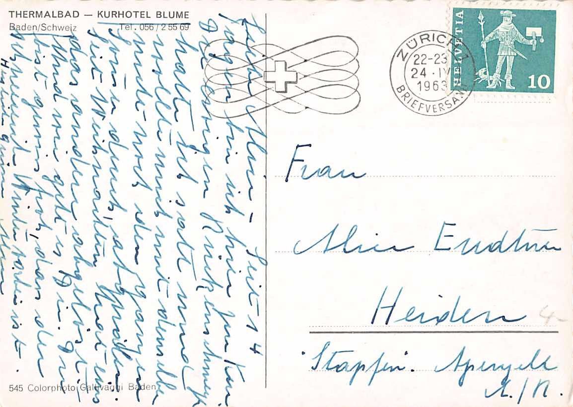 Cartoline postali: alte Ansichtskarte aus Archiv: DEUTSCHSCHWEIZ - ab 1.-- – Usato da Winterthur venduto da SchatzchischtliWinti 1