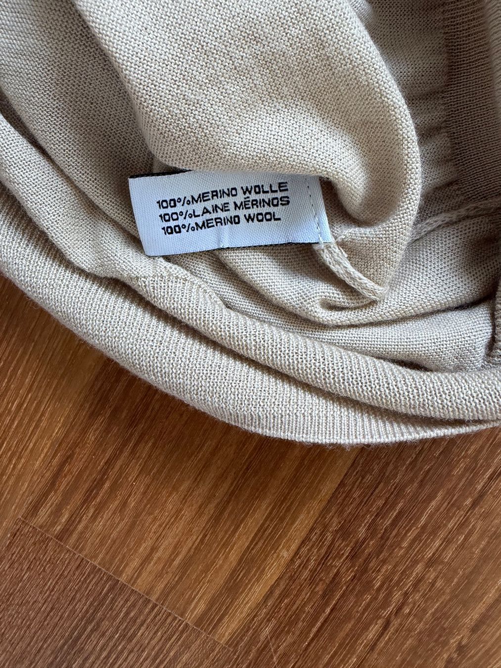 Bongénie Grieder Maglioni & Felpe: Wollpullover Rollkragenpullover Bongenie Grieder beige – Usato da Buchs SG venduto da VintageHomeCH 6