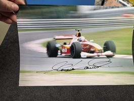 Original Signiert vom Alex Zanardi