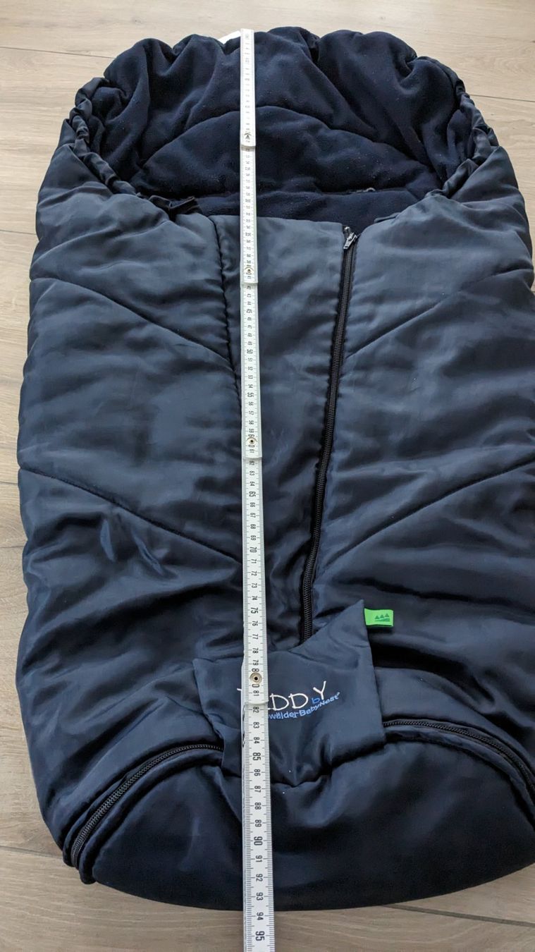 Odenwälder Sacchi a pelo: Odenwälder BabyNest TEDDY Fusssack - 90cm – Usato da Staufen venduto da Fleby84 9