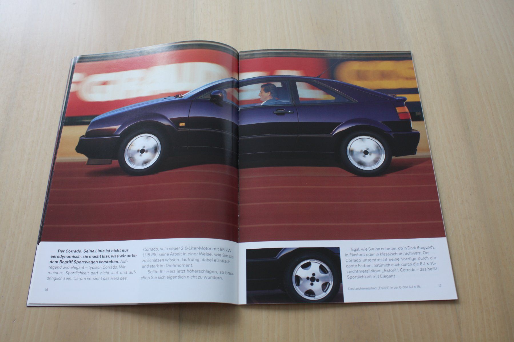 VW Documenti: VW Corrado - Original Prospekt - 8/1993 – Usato da Wikon venduto da erwin400 6