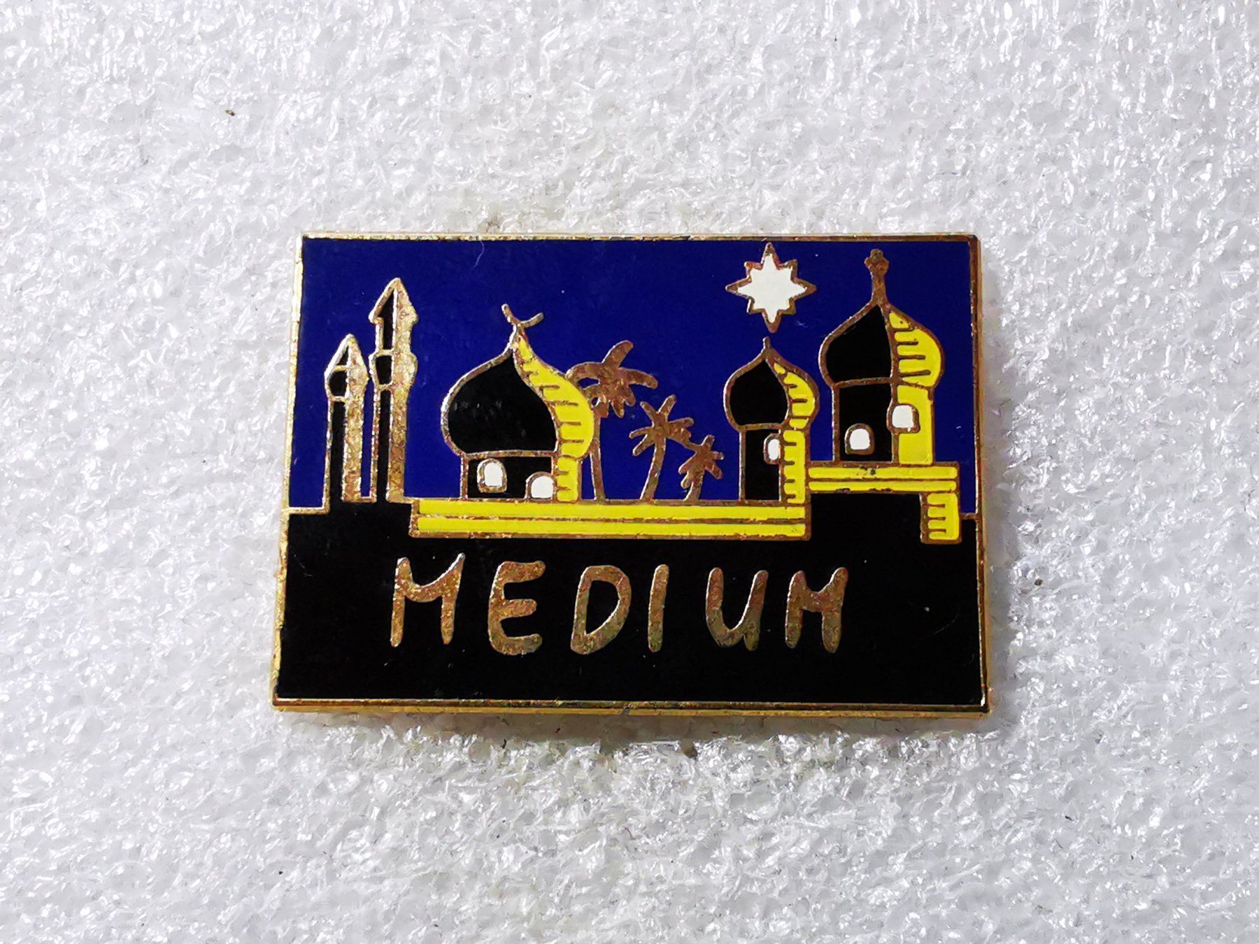 Placchette & Badge: Ansteckpin 85: Medium – Usato da Oppligen venduto da Pin-Fall-Shop