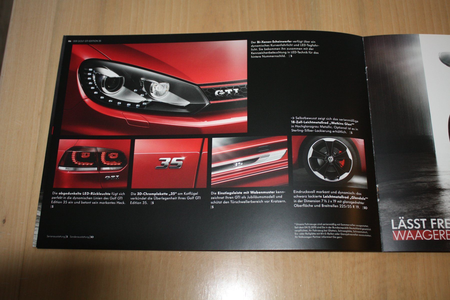 VW Documenti: VW Golf GTI Edition 35 Prospekt 5/2011 – Usato da Wikon venduto da erwin400 3