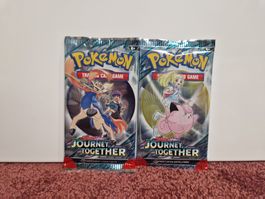 2x Pokémon Journey Together Booster – Sealed EN