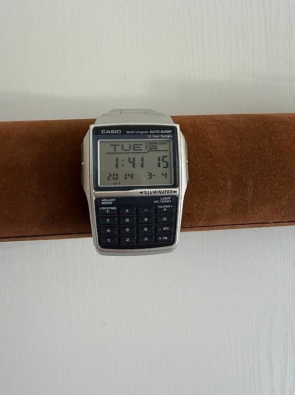 Casio Orologi: Casio Data Bank Calculator / 10 Year Battery – Usato da Schindellegi venduto da ALLESSOR