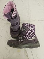 Lurchi Winterstiefel lila gepunktet Grösse 32 gebraucht
