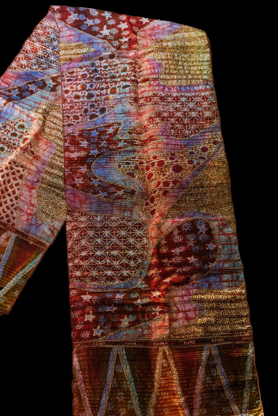 Tessuti: Batik Tulis auf strukturierter Seide  – Nuovo (secondo la descrizione) da Romanshorn venduto da ras_b6lp 2