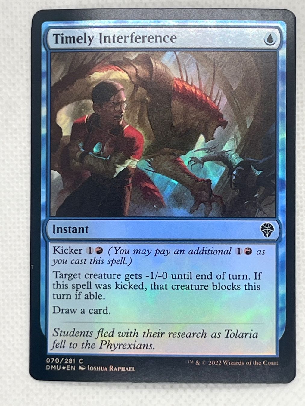 Magic The Gathering Carte collezionabili: Original Magic Karte - Timely Interference Foil 070/281 NM! – Usato da Hinterkappelen venduto da Kim1992