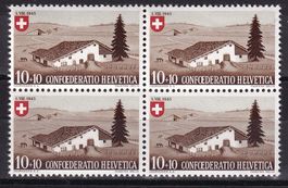 Viererblock Pro Patria B27 ** Jurahaus 30.11.1945